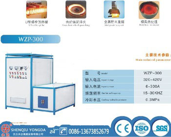 Easy install induction heating system with hardware tool