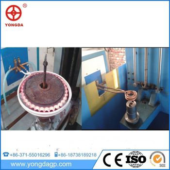 Buy wholesale from china induction shaft hardening quenching machine