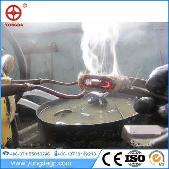 Good quality low price excellent style octagonal hammer induction hardening machine