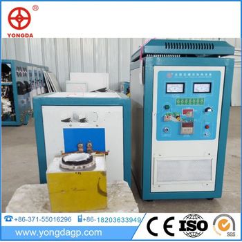 precious metal sliver copper aluminum gold induction heating melting furnace