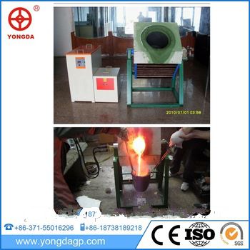 Professional manufacturer wholesale mini induction melting furnace for gold & silver induction melting