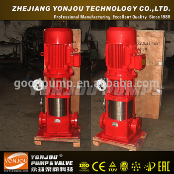 XBD type vertical centrifugal fire fighting pump