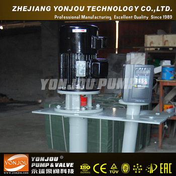 yonjou vertical concrete mud sewage pump