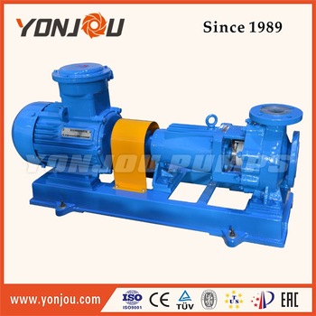 IHF Series PTFE Lining inside Centrifugal Pump Fluoro Plastic Centrifugal Pump Sulfuric Acid Chemical Pumps