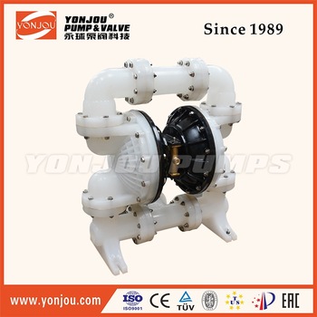 AODDP double diaphragm pumps with PTFE diaphragm PP small diaphragm pumps PVDF air diaphragm