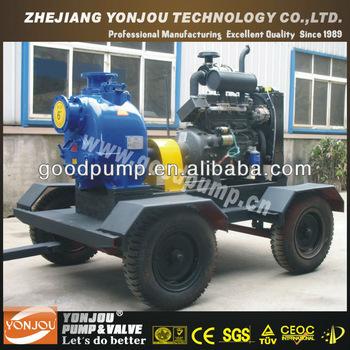 Mobile Diesel Engine Driven Water Centrifugal Pump