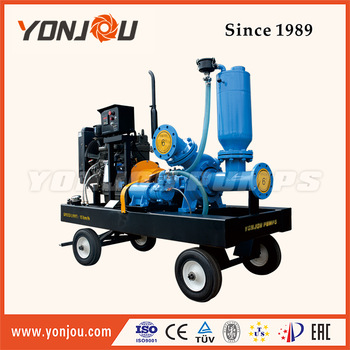 Oil less Vacuum Prime High Head Solids Handling Pumps