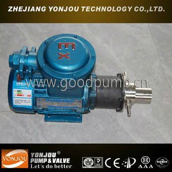 CQCB Stainless steel 304 316 magnetic gear pump 0 04L M smail flow rate pump