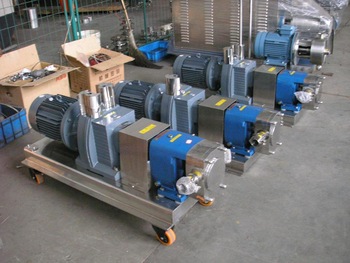 YONJOU rotary lobe <font color='red'>pump</font> with <font color='red'>frequency</font> <font color='red'>conversion</font> motor