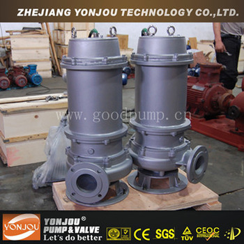 Submersible Water Pump 120HP Non clogging Centrifugal Submersible Pump WQ QW Series