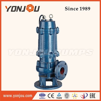 QW YONJOU Cast iron or stainless steel submersible well sewage pump price