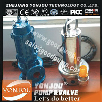 WQ QW Submersible Dredge Pump Basement Sewage Pump