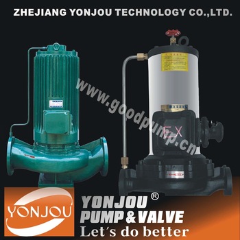 YONJOU PBG vertical HIGH EFFICIENT shield <font color='red'>pump</font> low noise non leakage <font color='red'>canned</font> <font color='red'>motor</font> <font color='red'>pump</font>