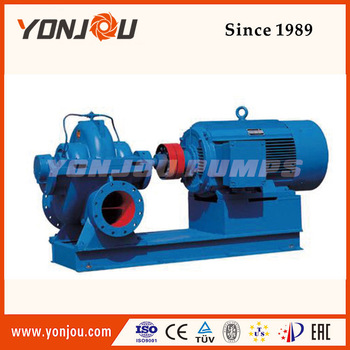Horizontal Split Casing Pump Axial Split Pump Double Suction Pump Split Type Low Head High Flow Centrifugal Pump