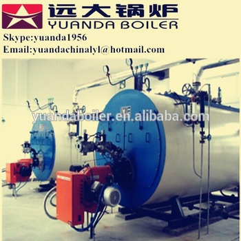 WNS series advanced automatic hot water fire tube gas boiler 500kw 700kw