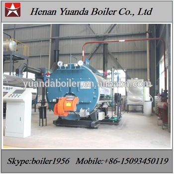 Atmopheric Pressure type Gas Diesel fired Hot water boiler for central air conditioner