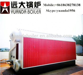 Industrial double drum <font color='red'>coconut</font> <font color='red'>shell</font> fired boiler