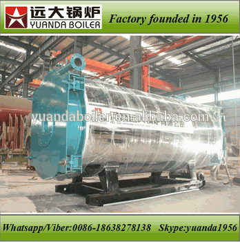 Industrial gas oil thermal oil heater 7mw