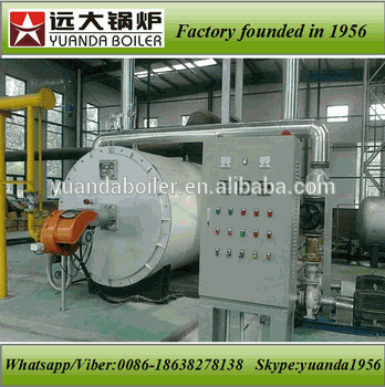 oil heated boiler for veneer dryer machine oil thermal oil boiler