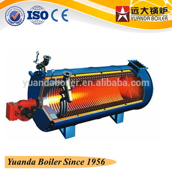YY Q W horizontal structure gas or oil fired thermal oil furnace heater for food industry machinery