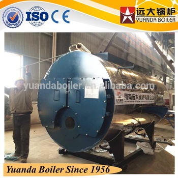 Industrial 1 ton hr Gas Boiler Supplied with Italy Burner Vertical Stainless Water Pump America Fleck Water Softener etc