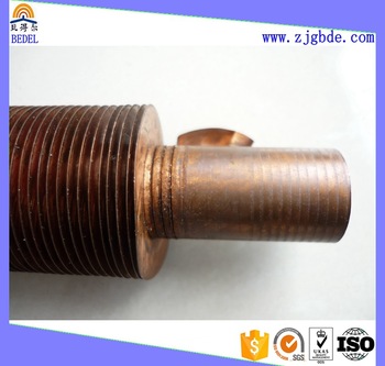 G type embeded fin tube for cooler and dryer and heat exchange parts