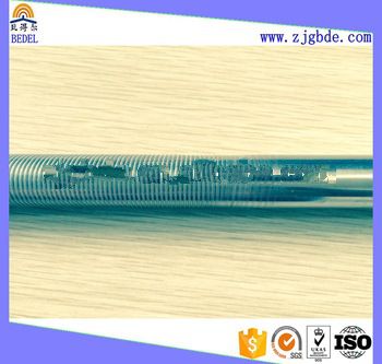 extruded T type fin tube for heat transfer