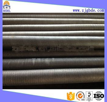 extruded stainless steel low fin tube in heat exchanger