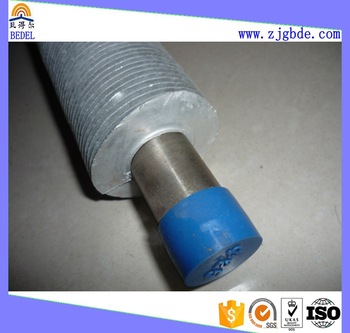 1070 1060 aluminum extruded finned tube for evaporator and heat exchanger