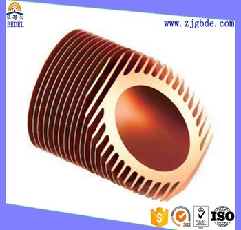 using good materials to heat exchange extruded single metallic finned tube
