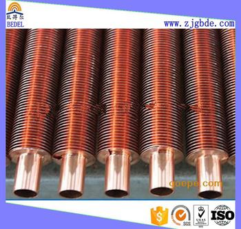 extruded aluminum fin tube apply in heat exchanger parts