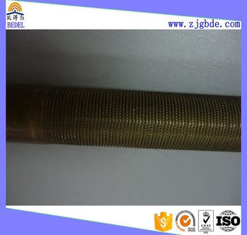 2017 on sales extruded copper low fin tube