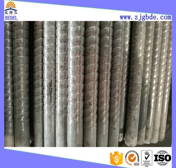 Copper spiral fin tube for heat exchanger or air cooling condenser