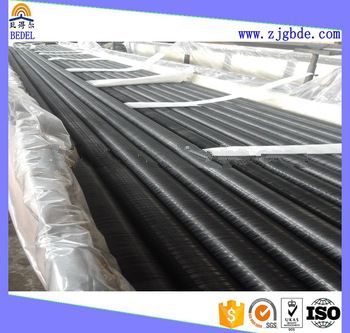 Copper or Carbon Steel Wound L Type Fin Tube In Heat Exchanger Parts