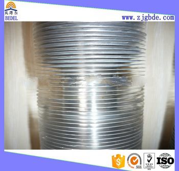 Good quality evaporator LL Type fin tube , heat exchange finned tube