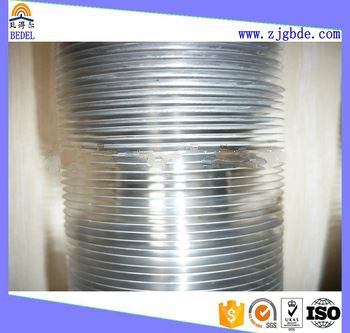 LL fin tube, aluminum fins, finned tube for Heat Exchanger