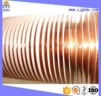 air cooler pipe KL type aluminum 1060 strip wound steel tube spiral fin tube applicated for heat exchange