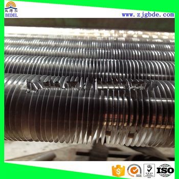 LL Type Finned Tube Fin Thickness 0.4mm High Heat Transfer