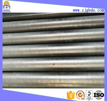 2017 new high quality L type spiral twining finned tube used in heat exchanger