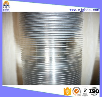 high quality LL type aluminum 1060 wound fin tube application heat exchange for wholesale