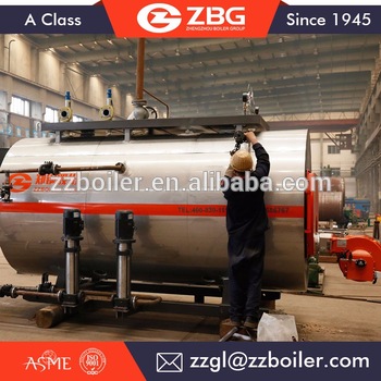Fire Tube <font color='red'>3</font> <font color='red'>Pass</font> Wet Back <font color='red'>Type</font> 1 Ton oil fired <font color='red'>Steam</font> <font color='red'>Boiler</font>